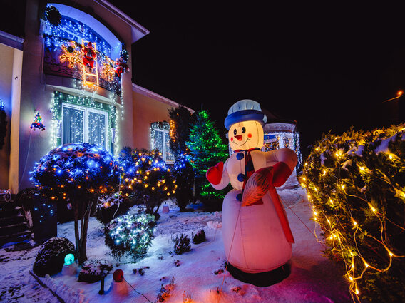 Décoration de Noël à Calais